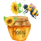Bee Honey Pot